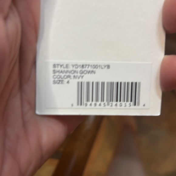 NWT Likely Shannon gown navy dress size 4 - Picture 11 of 11